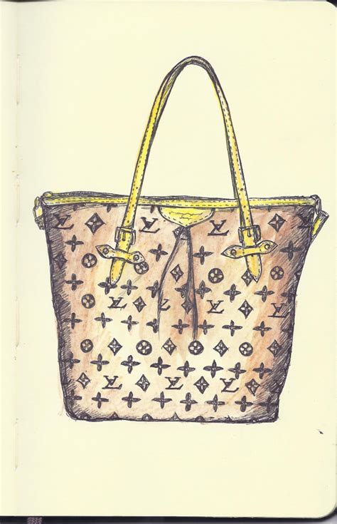 louis vuitton drawing|elegant louis vuitton drawings.